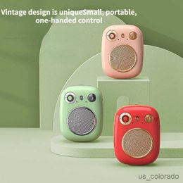 Portable Speakers 2023 New Mini Cute Bluetooth Speaker for Girl Giving Gifts Household Portable Stereo High Sound Quality Pink Subwoofer R230803