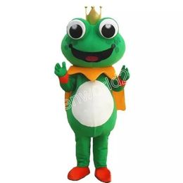 Frog Mascot Costumes Party Novel Animals Fancy Dress Anime Character Carnival Halloween Xmas Parade Suits