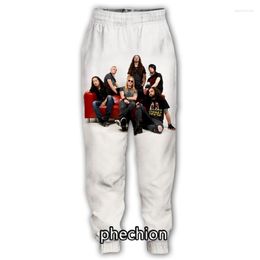 Men's Pants Phechion Fashion Men/Women Dragonforce Band 3D Print Casual Novelty Streetwear Men Loose Sporting Trousers Q20