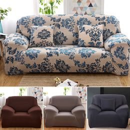 Chair Covers Elastic Sofa for Living Room Sectional Couch Cover Stretch Slipcovers Home Decor 1 2 3 4 seater Funda 230802