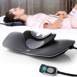 Revitalise Your Health with TENS Body Digital Therapy - Electrical Cervical Traction Neck Massage Machine for Soothing Relief and Relaxation