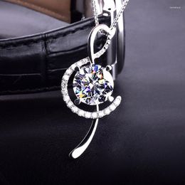 Chains Lady Fashion Sparkling Musical Note Pendant Choker Necklace For Women Diamond Ornament Statement Jewelry Lover Necklaces Gifts