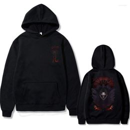 Men's Hoodies Anime X Feitan Potoo Graphic Hoodie Fashion Vintage Sweatshirt Men Women Manga Oversized Loose