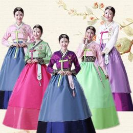 Ethnic Clothing Female Traditional Korean Hanbok Dress Folk Stage Dance Costume Korea