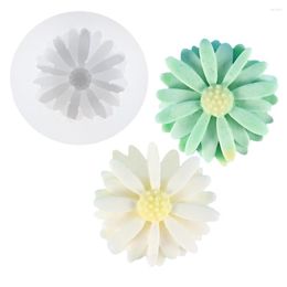 Baking Moulds Chrysanthemum Silicone Mould DIY Sugar Flapping Cake Chocolate Plaster Drop Glue Hand Made Tools