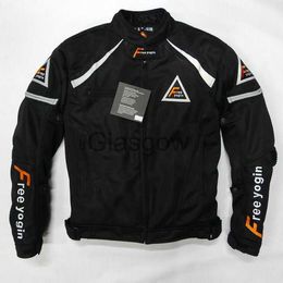 Motorcycle Apparel FREEYOGIN windproof warm biker jacket motorcycle clothing motorcycle service motorcycle jacket racing clothing x0803