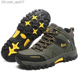 Boots New Men's Outdoor Climbing Breathable Men's Sports Shoes Work Ankle Boots Men's Hiking Boots Z230803