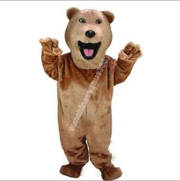 Bear Mascot Costume Top Cartoon Anime theme character Carnival Unisex Adults Size Christmas Birthday Party Outdoor Outfit Suit