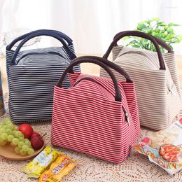 Storage Bags Portable Lunch Bag Thermal Insulated Box Tote Cooler Handbag For Unisex Convenient Food