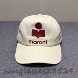 Classic Ball Caps Quality Marant Cap Canvas Featuring Men Baseball Dust Bag Fashion Women Hats Mar Ant