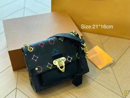 Trend designer Messenger bag Ladies handbag luxury embossing Messenger bag leather Shoulder bag Totes Handbag Wallet