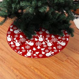 Christmas Decorations Tree Skirt For Home Bottom Santa Claus Xmas Happy Year