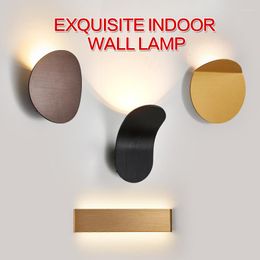 Wall Lamp Led Modern Simple Nordic Light Luxury Living Room Bedroom Bedside Corridor Balcony Porch Background TV