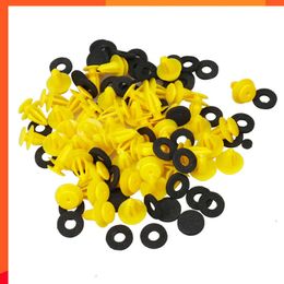 New 10/50Pcs Auto Fastener Clip Door Trim Panels Fastener Clips Plastic Fixed Clip for Lada Kalina Golf Land Rover Chevrolet Jaguar