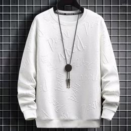 Men's Hoodies Simple Casual Sweatshirt 3D Cutting Cold Resistant Windproof Korean Style Autumn Men Pullover