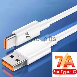 Chargers/Cables 7A 100W Type C USB Cable Super-Fast Charge Cable for Huawei Mate 40 30 Xiaomi Samsung Fast Charging USB Charger Cables Data Cord x0804