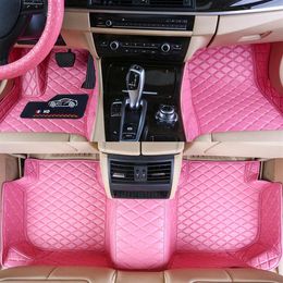 Custom Fit Car Floor Mats Specific Waterproof PU Leather ECO friendly Material For Vast of Car Model and Make 3 Pieces Full set Ma2920