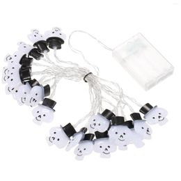 Strings Halloween Skull String Lights Decoration USB Powered Indoor Outdoor For Home Yard Patio