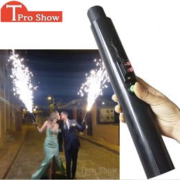 Other Event Party Supplies Reusable Hand Held Cold Fountain Fireworks Pyrotechnics Safety Cold Stage Firing Shooter For Wedding Birthday Party 230803