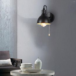 Wall Lamp Light Sconce Mounted Fixture Iron Lighting Industrial For NightStand Living Room Ornament