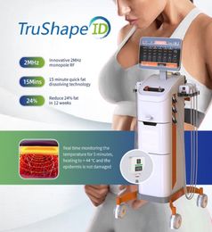 Hot Selling Vertical Slimming Machine Fat Reduction Monopolar Focus RF Trushape ID 3d Body Sculpting Trushape Id Plus Flex Cellulite Less Device