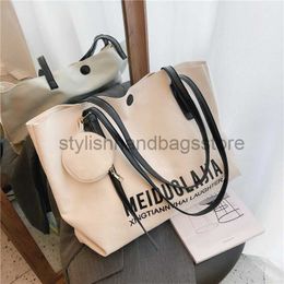 Shoulder Bags Handbag Large Capacity One Shoulder Bag 2020 New Trendy Bucket Big Bag Temperament Simple Korean Fashion Women's Bagstylishhandbagsstore
