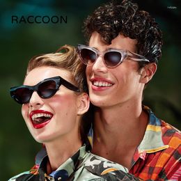 Sunglasses Wavy Frame Women Elegant Vintage Cat Eye Sun Glasses Fashion Gradient Shades Men Trendy Classic Retro Cool Streetwear