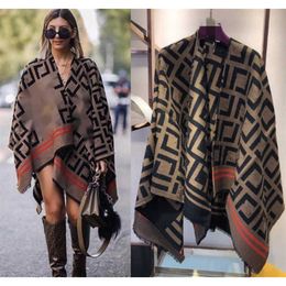 Scarf 2023 Europe and the United States new high-end slit stripes women's autumn winter scarf fashion trend simple scarf shawl lace cashmere shawl scarf