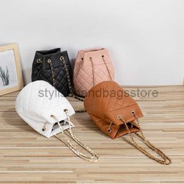 Shoulder Bags 2023 Autumn/Winter New Bag Net Red Bag Lingge Chain Fashion Casual Crossbody Handbag Westernised Shoulder Bagstylishhandbagsstore