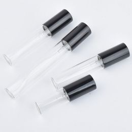 wholesale 2ml 3ml 5ml 10ml bayonet glass empty bottle with black plastic spray head for perfume packaging