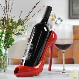 High Heel Shoe Wine Holder Red Wine Bottle Rack Hanger Storage Holder Gift Basket Accessories Home Decor Kitchen Bar Tool12618