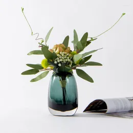 Vases Creative Simulation Greenery Decorative Fake Flower Vase Artwork