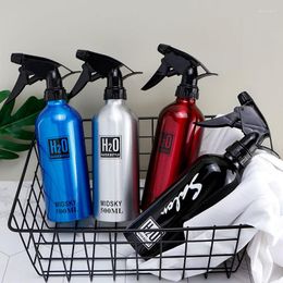 Storage Bottles 500ML Hairdressing Fine Mist Spray Bottle Salon Barber Tools Water Sprayer Professional Aluminum Watering Can