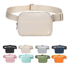 LL pacote de cintura esportes ao ar livre correndo bolsa pequena moda masculina e feminina bolsa crossbody coleção de telefone móvel exercício de montanhismo lulu men