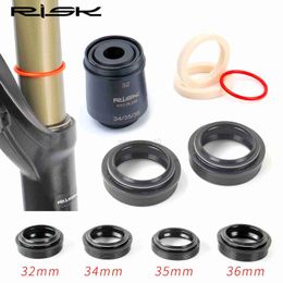 Tools RISK 32mm 34mm 35mm 36mm Bike Bicycle Shock Suspension Front Fork Dust Seal Kit Oil Seal Sponge Ring Installation Tool Driver HKD230804