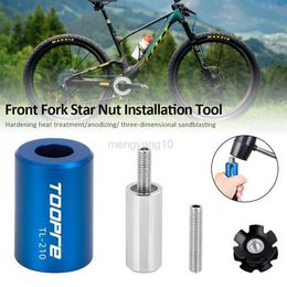 Tools Bicycle Front Fork Star Nut Installation Tool MTB Bike Headset Tool Sun Flower Driving Repair Tool Cycling Accessories HKD230804
