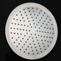 Bathroom s Colour Changing LED Rainfall Round Automatically Color-Changing Showerhead for Bathroom R230804