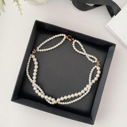 Chains European And American Style Souble - Layer Winding Aense Temperament Matching Fashion Necklace