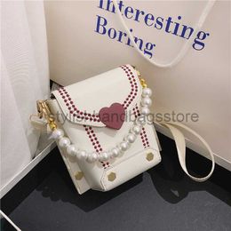 Shoulder Bags Summer Small Bag 2020 New Fashion Wide Shoulder Strap Crossbody Bag Women's Ins Texture Pearl One Shoulder Small Square Bagstylishhandbagsstore