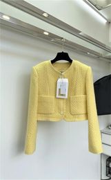 Giacche da donna Chan Nuovi cappotti Giacca da donna firmata Taglie forti Moda Cccc Catene Tweed Cardigan da donna Regalo per la festa della mamma