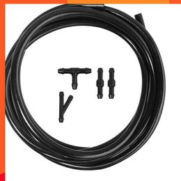 New Universal 2m Windshield Washer Nozzle Hose Tube Pipe W/ Connector T Y Straight for Front Window Headlight Pump Car Parts