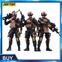 Military Figures JOYTOY 1/18 10.5cm Action Figure PAP Military Soldiers Figurines Collection Model Toy Birthday Gift Item 230803