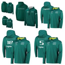 F1 Team Clothing Men's Long Sleeve Racing Hoodie Plus Size Custom Casual Sweater Coat