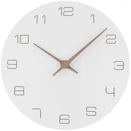 Wall Clocks Clock Decorative Hanging Home Decoration Pocket Watch Creative Mute MDF Wood Para Mujer Interior