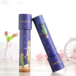 Novelty Games 1pc Little Prince Kaleidoscope Toys Rotate Periscope Educational Toys for Children Magic Baby Sensory Toy Childrens Day Gifts 230803