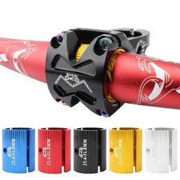 Tools 25.4-31.8mm/31.8-35mm 2pcs/set Drag Handlebar Riser Shells Spacer Bicycle Handlebar Conversion Clamp Conversion Shims Reducer HKD230804