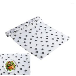 Table Napkin Shelf Liner Waterproof Fridge Liners With Printing Cuttable Drawer Paper Cupboard Mat For Kitchen Cabinets