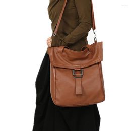 Evening Bags Large Capacity Cow Skin Bag Single Shoulder Oblique Span Leather Women's Shopping Women'sWeekend Trip