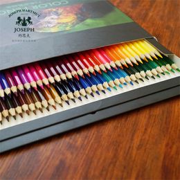 Other Office School Supplies 72 Coloured Pencil Lapis De Cor Professionals Artist Painting Oil Colour For Drawing Sketch Art 230804