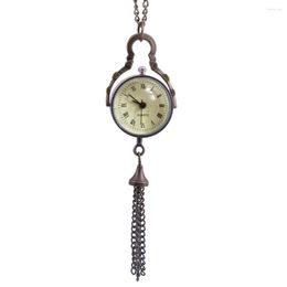 Pocket Watches Ersonality Watch Round Glass Ball Retro Roman Scale 40. Fashionable And Exquisitely Carved